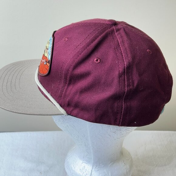 Grand Canyon National Park Hat Maroon Snapback Sendero Provisions - Picture 3 of 8